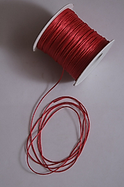 1 mm 100 METRE NAR ÇİÇEĞİ Renk İnce Paraşüt İpi Makrome Bileklik ipi  Kolye Takı Tasarım ipi