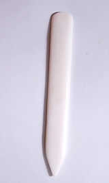 Bone folder katlayıcı Doğal kemik Mücellit malzemesi Deri Yapım Malzemesi Model No:1