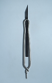 Sağ El Pelteko Deri Kesim Bıçağı Ve Maşası