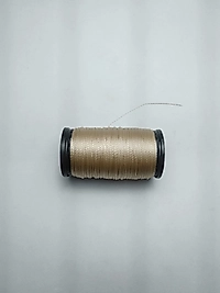 60 Metre Bej Renk Kum Boncuk Ipi Boncuk İşleme İpi Miyuki Ipi